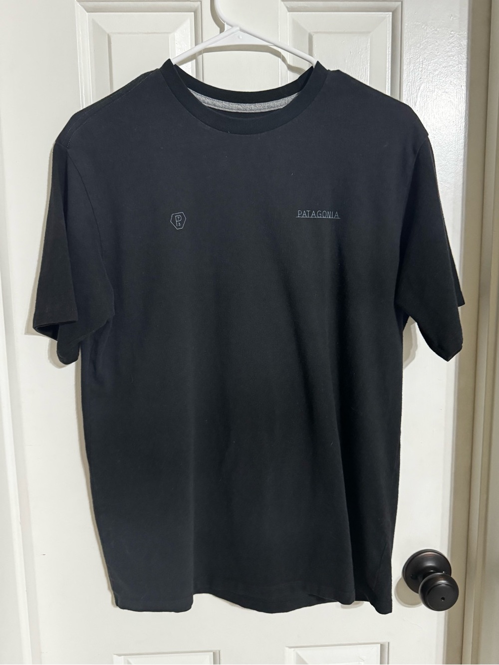 Patagonia Black Short Sleeve Crew Tee